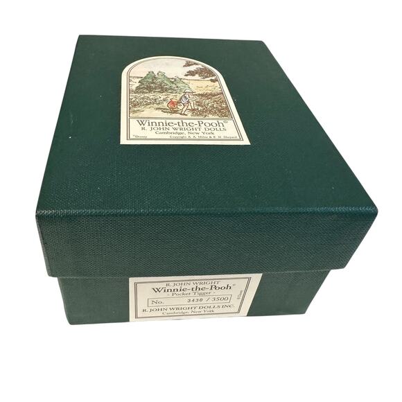 R John Wright Winnie The Pooh Pocket / Party Tigger Signed 65/100 Rare Subset - Picture 4 of 4